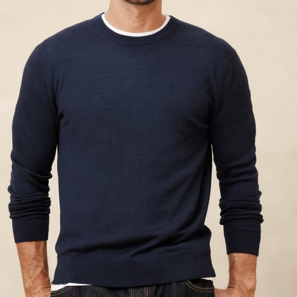 NWT Banana Republic Merino Wool Sweater L - Picture 1 of 4